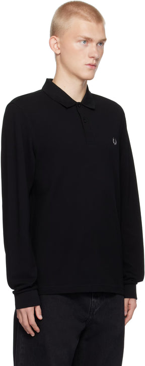 Black Tennis Polo