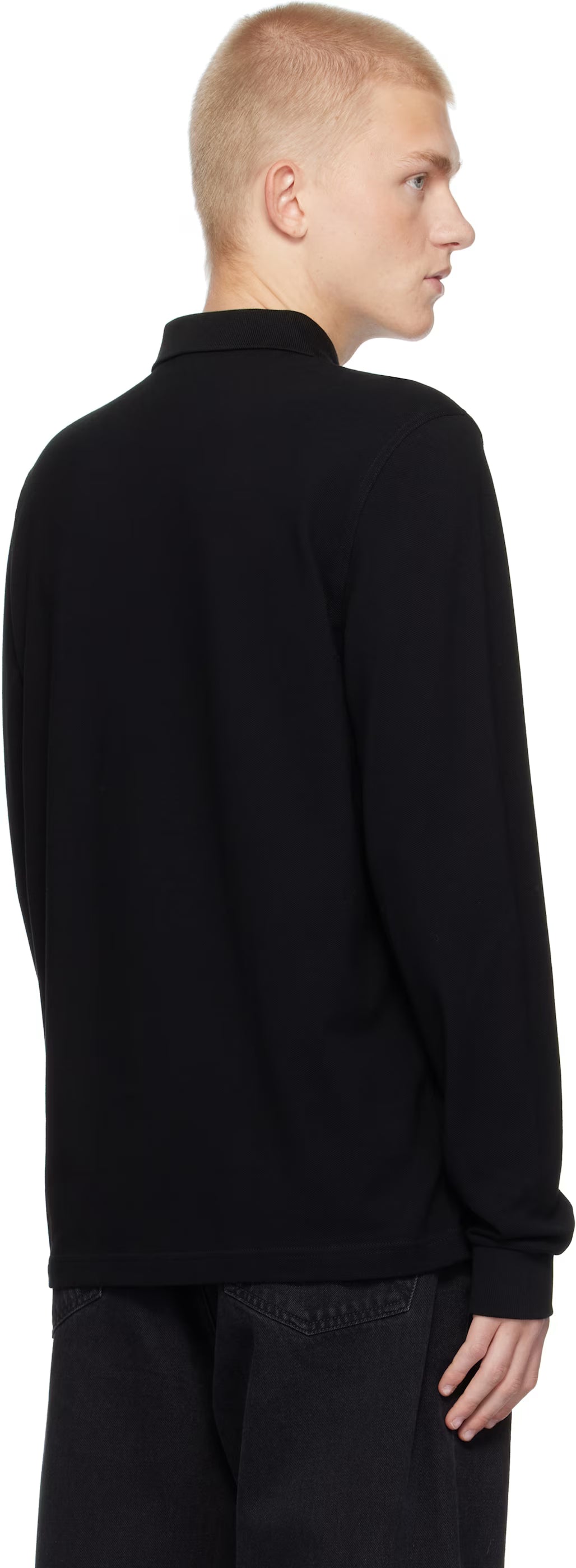 Black Tennis Polo