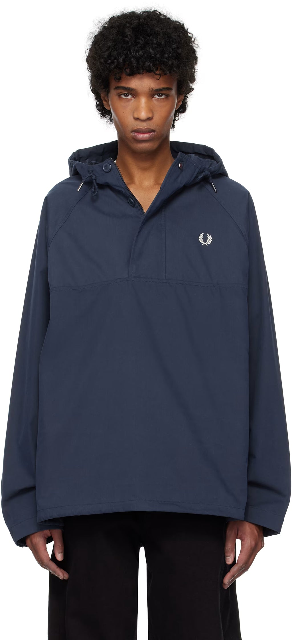 Blue Overhead Smock Jacket