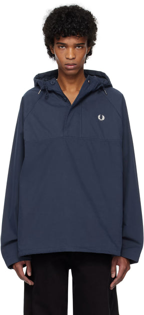 Blue Overhead Smock Jacket