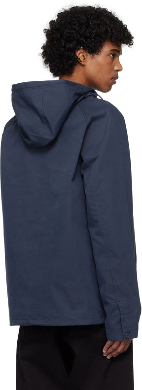 Blue Overhead Smock Jacket