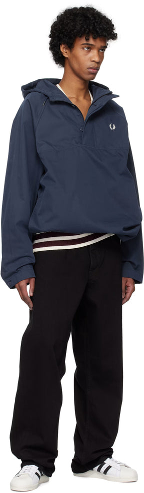 Blue Overhead Smock Jacket