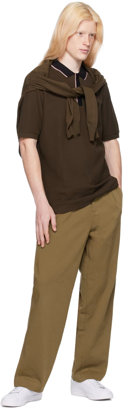 Brown 'The Fred Perry' Polo