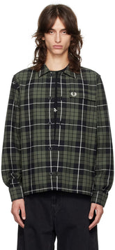 Green Check Overshirt
