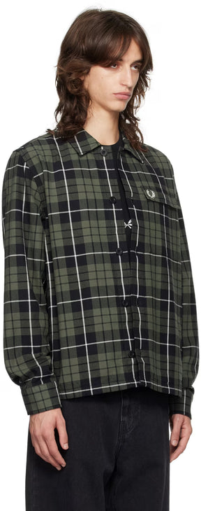 Green Check Overshirt