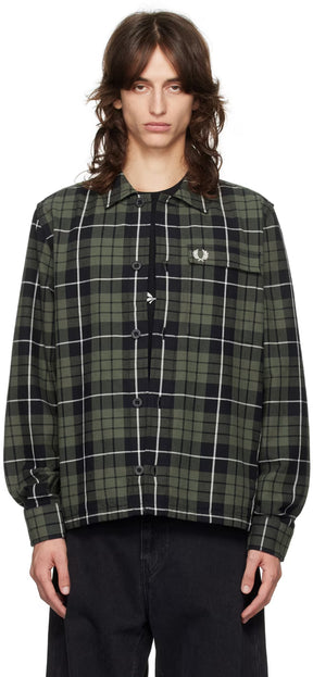 Green Check Overshirt