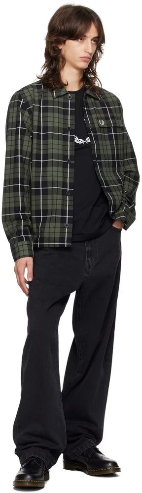 Green Check Overshirt