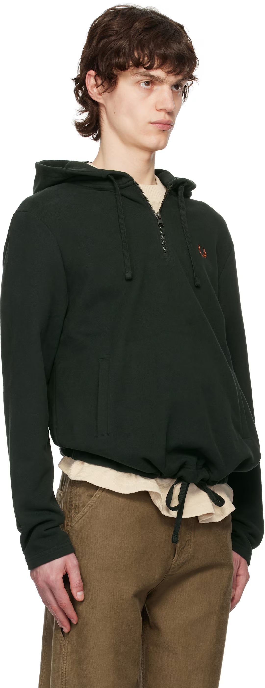Green Smock Hoodie
