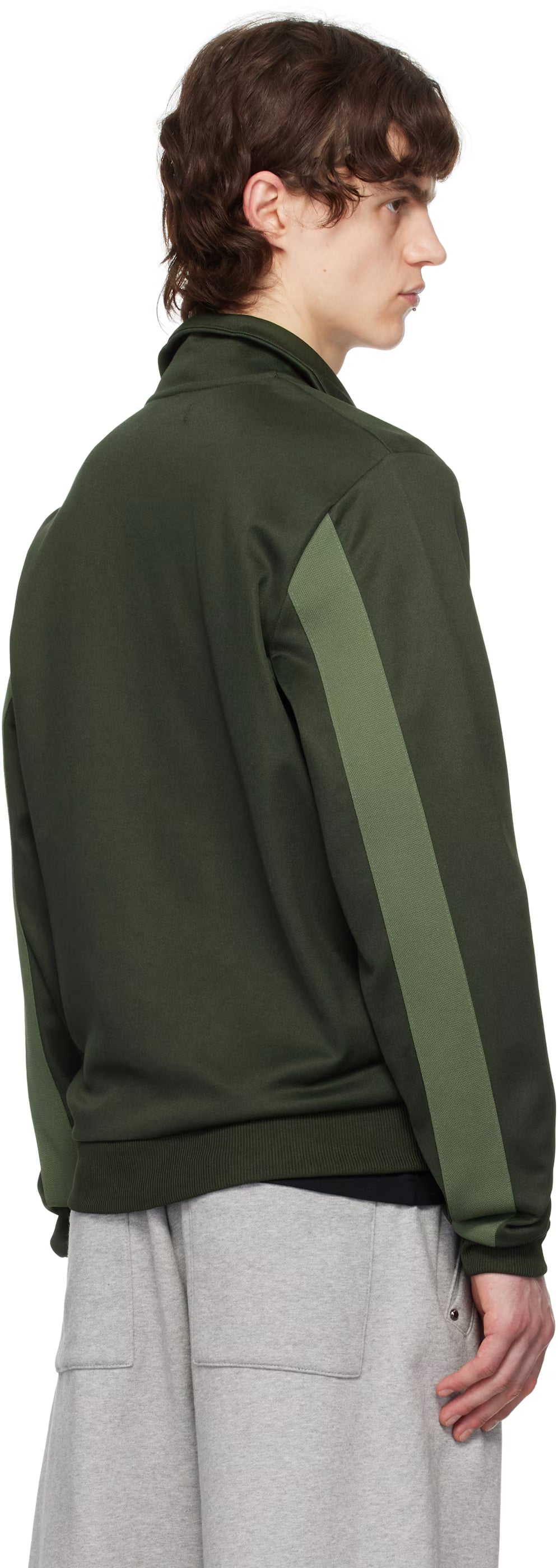 Green Tricot Track Jacket