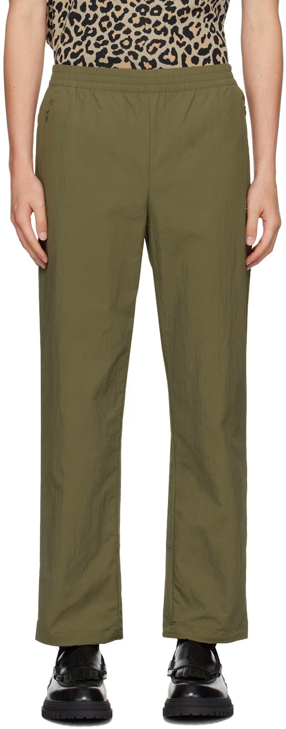 Khaki Shell Track Pants