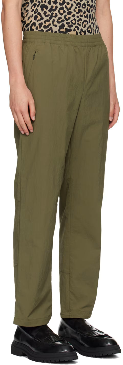 Khaki Shell Track Pants