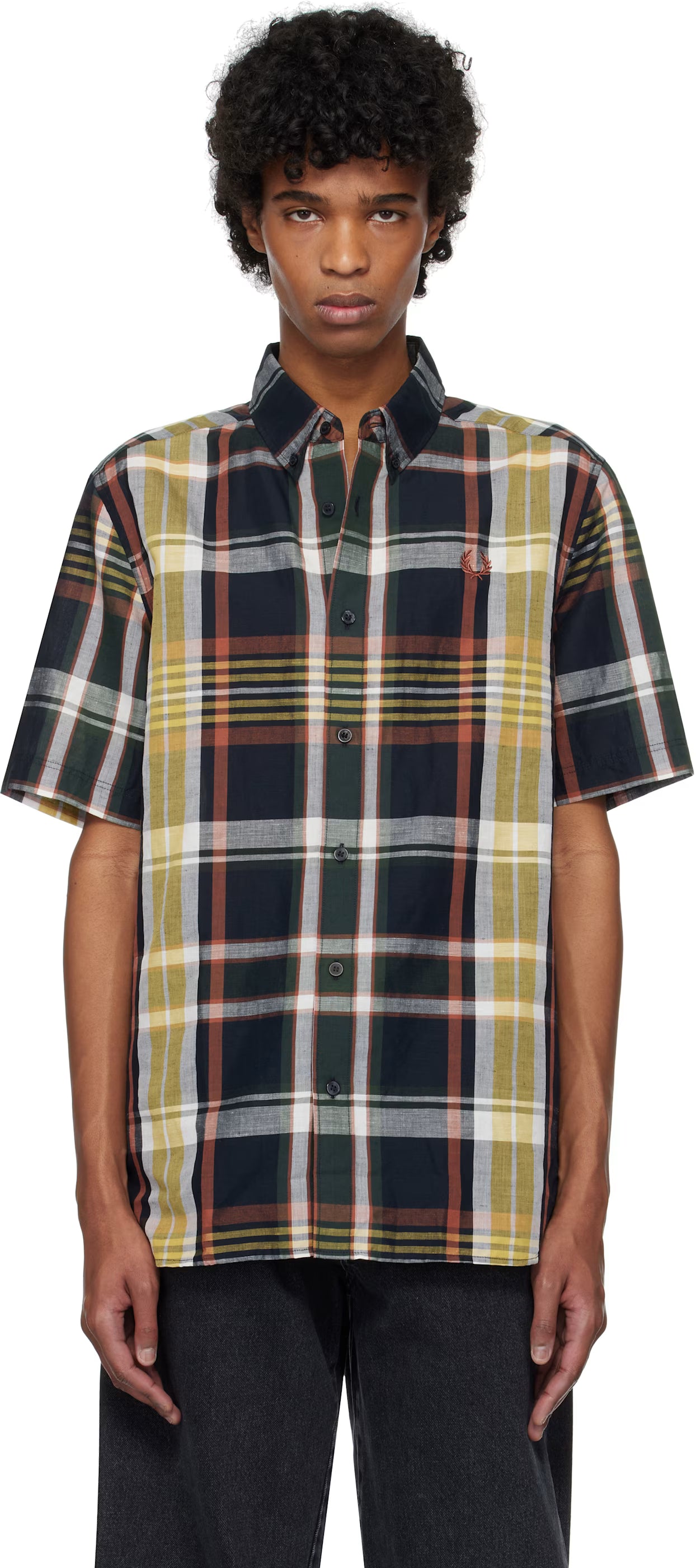 Multicolor Madras Check Shirt