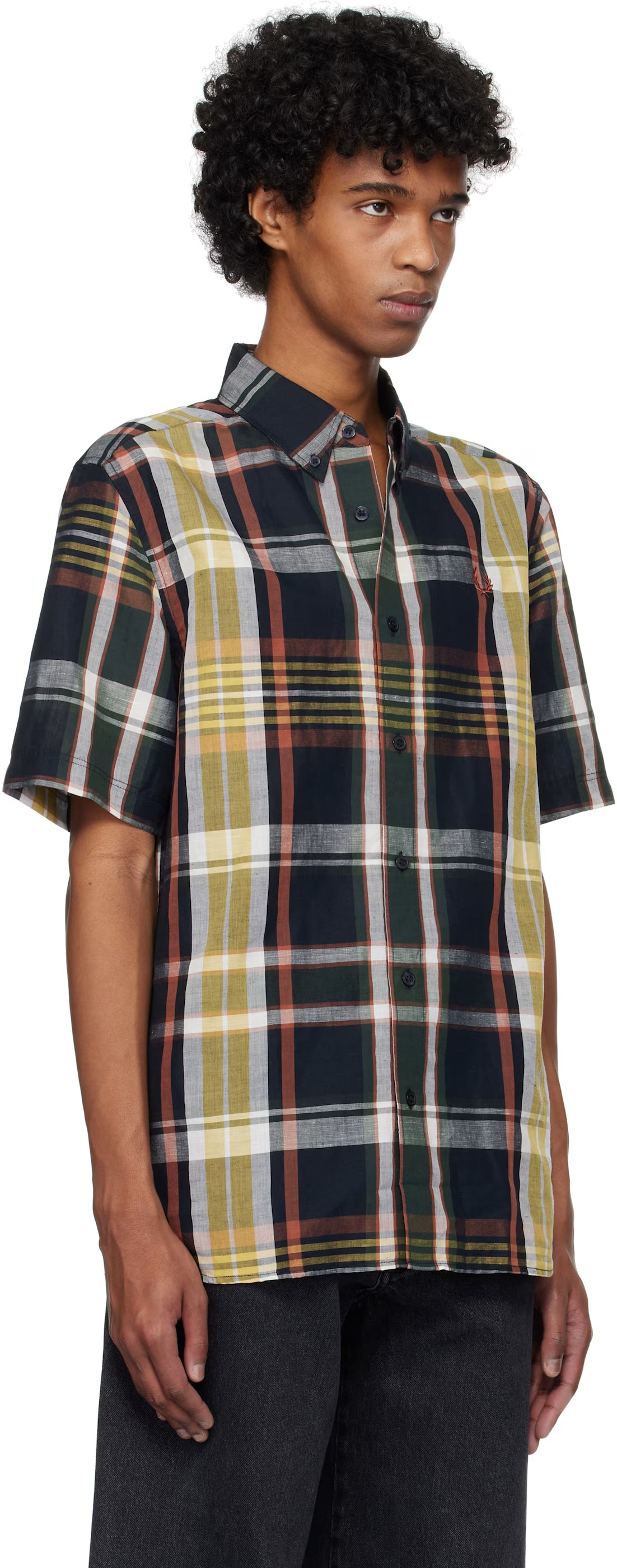 Multicolor Madras Check Shirt
