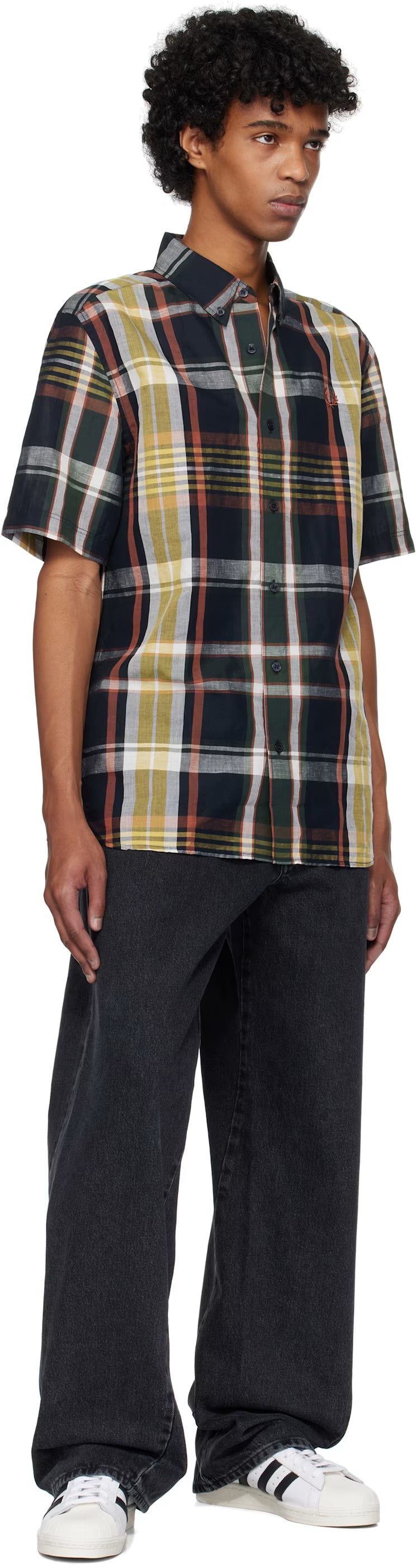 Multicolor Madras Check Shirt