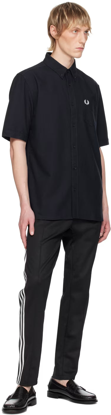 Navy Embroidered Shirt