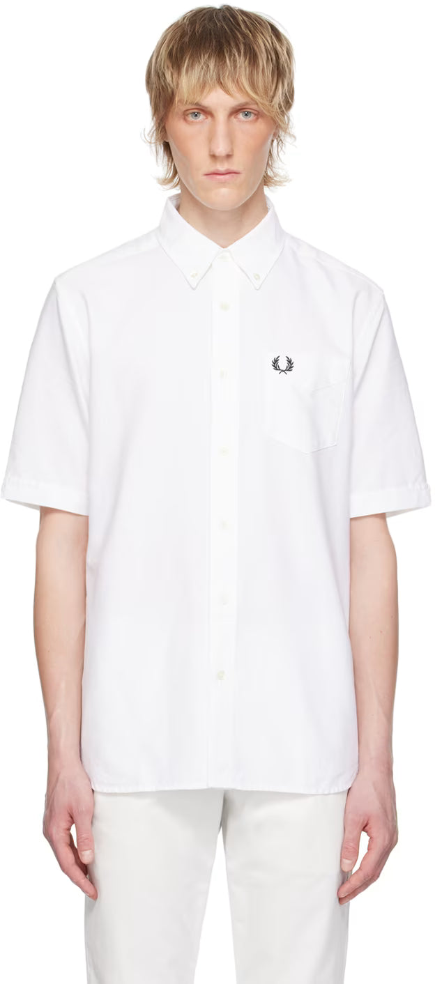 White Embroidered Shirt