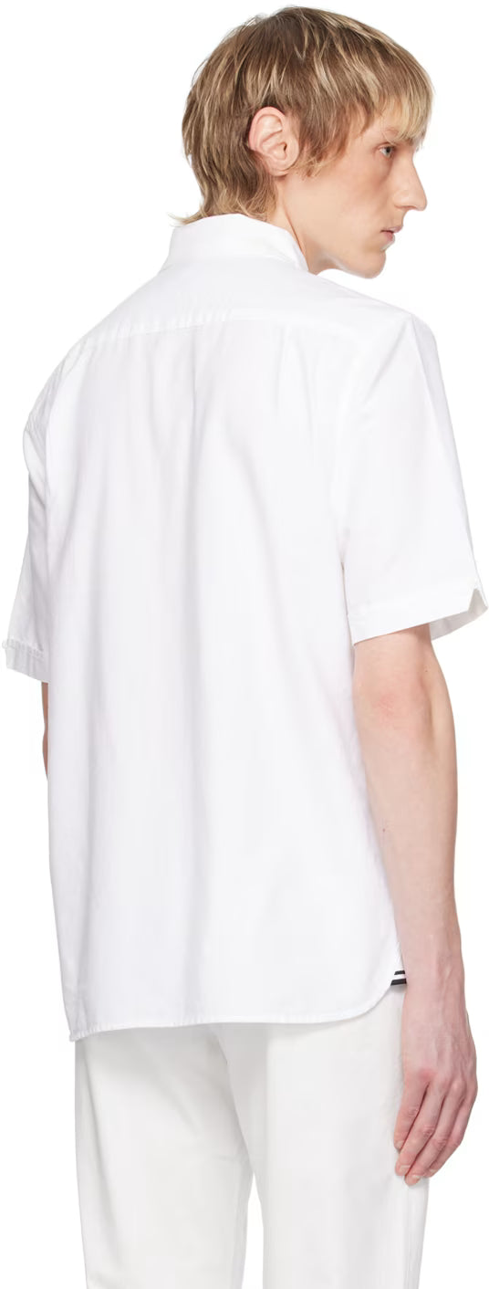 White Embroidered Shirt