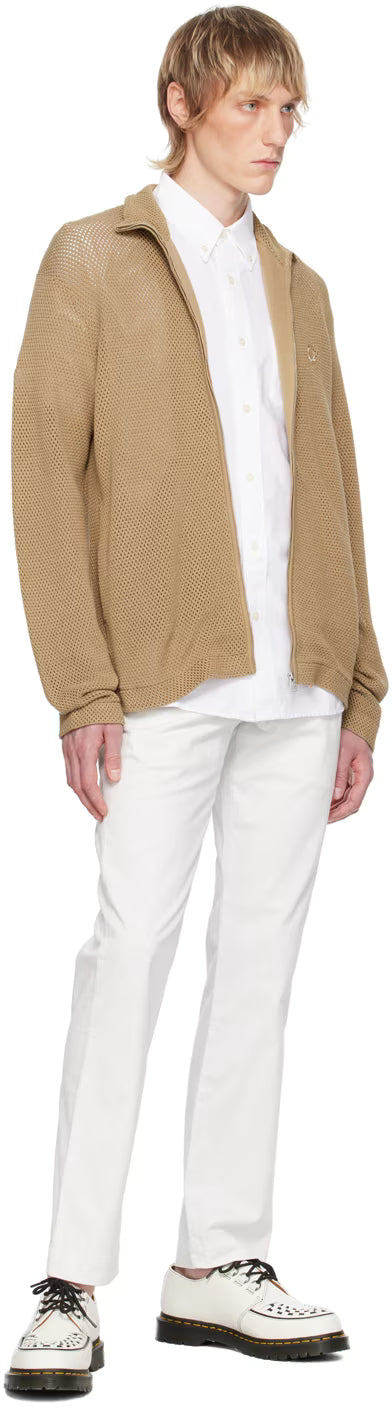 White Embroidered Shirt