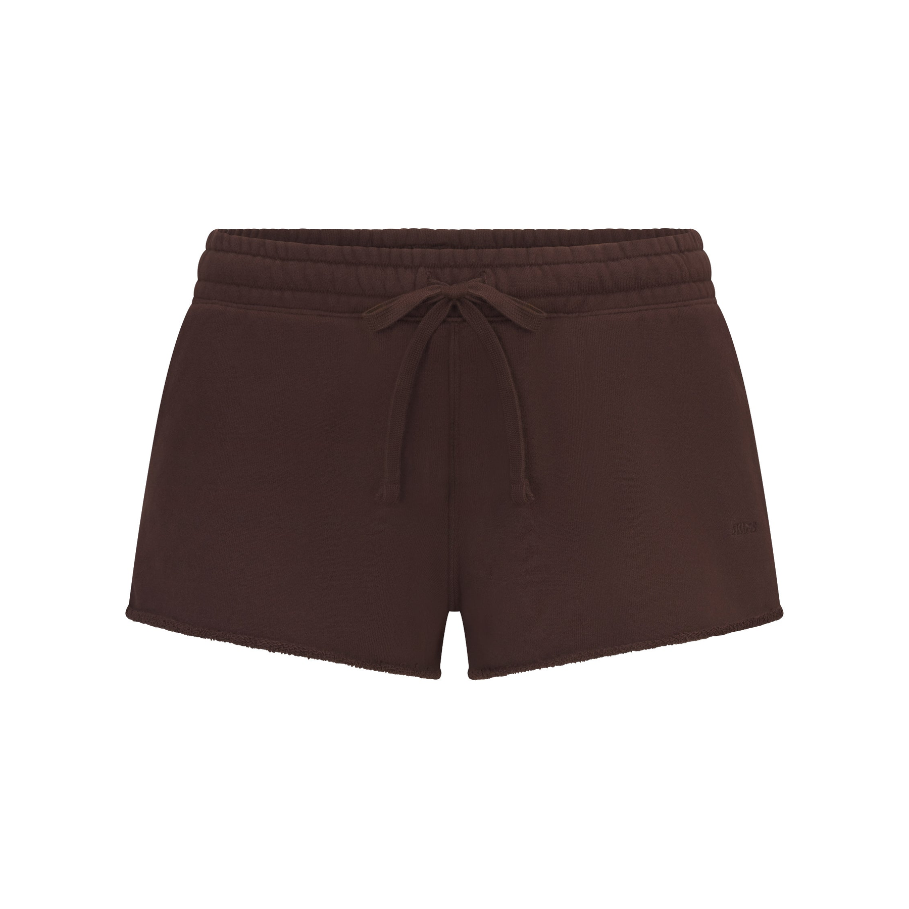 French Terry Raw Edge Short