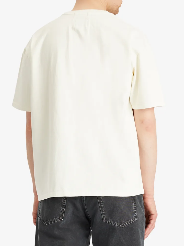 Rhude Hotel di Monaco T-Shirt in Vintage White