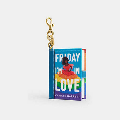 Friday I'm In Love By Camryn Garrett Book Bag Charm
