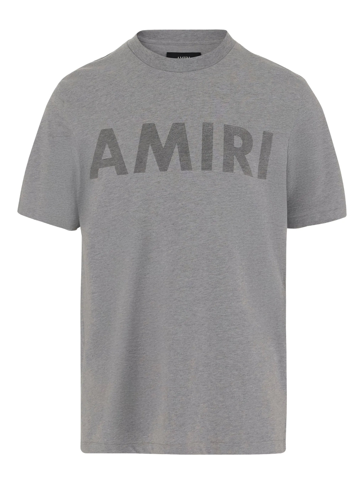Amiri Logo Print T-Shirt in Grey
