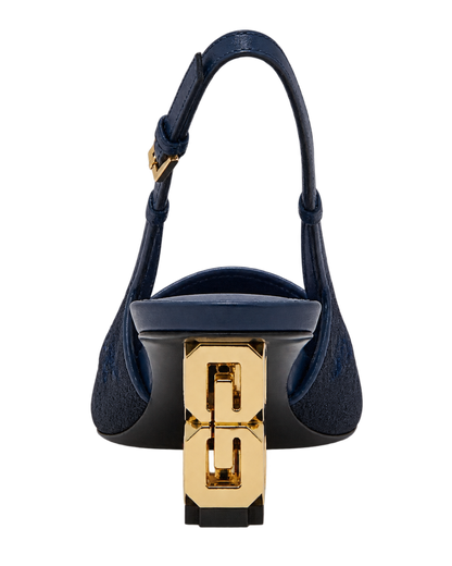 G Cube slingback pumps