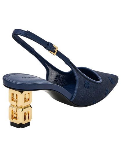 G Cube slingback pumps