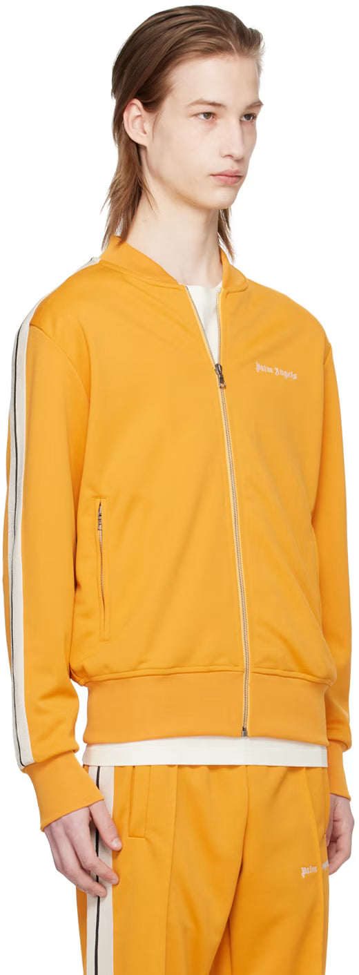 Orange Striped Track Jacket