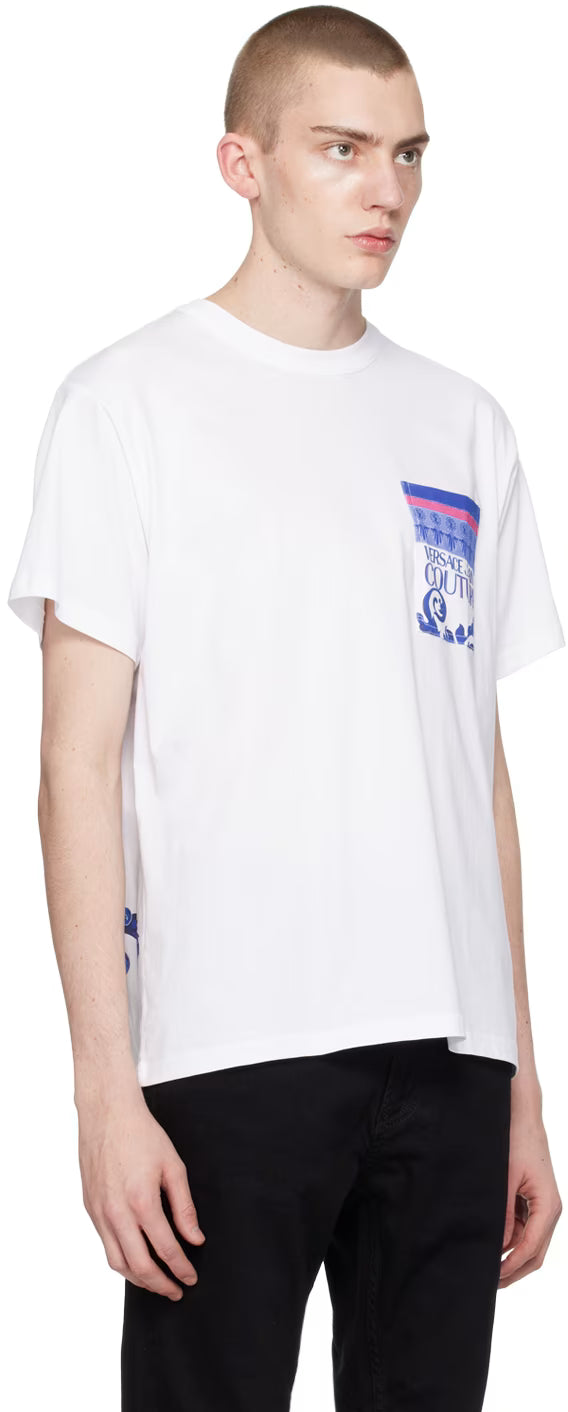White Printed T-Shirt