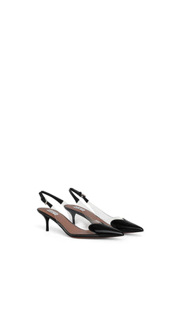 LE CŒUR SLINGBACKS 55 IN PATENT LEATHER
