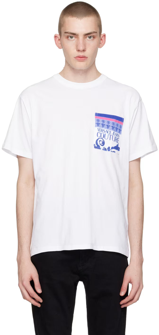 White Printed T-Shirt