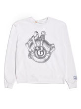 Gallery Dept G Ball Crewneck Sweatshirt in White