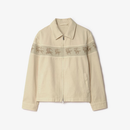 Galloping Knight Cotton Canvas Jacket