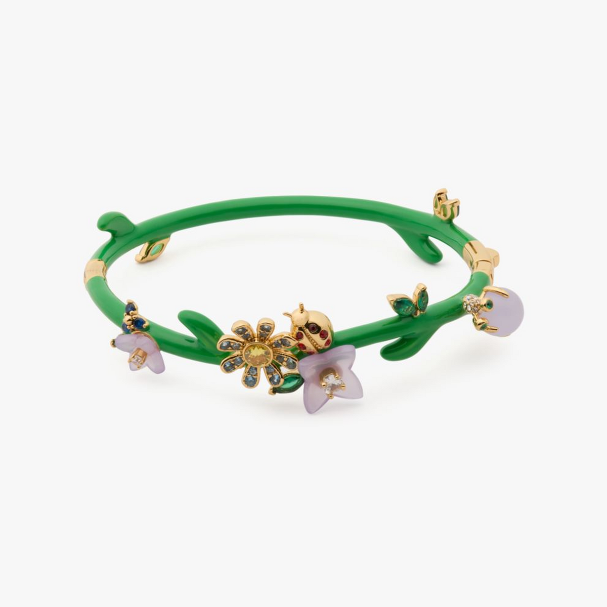 Garden Friends Hinged Bangle