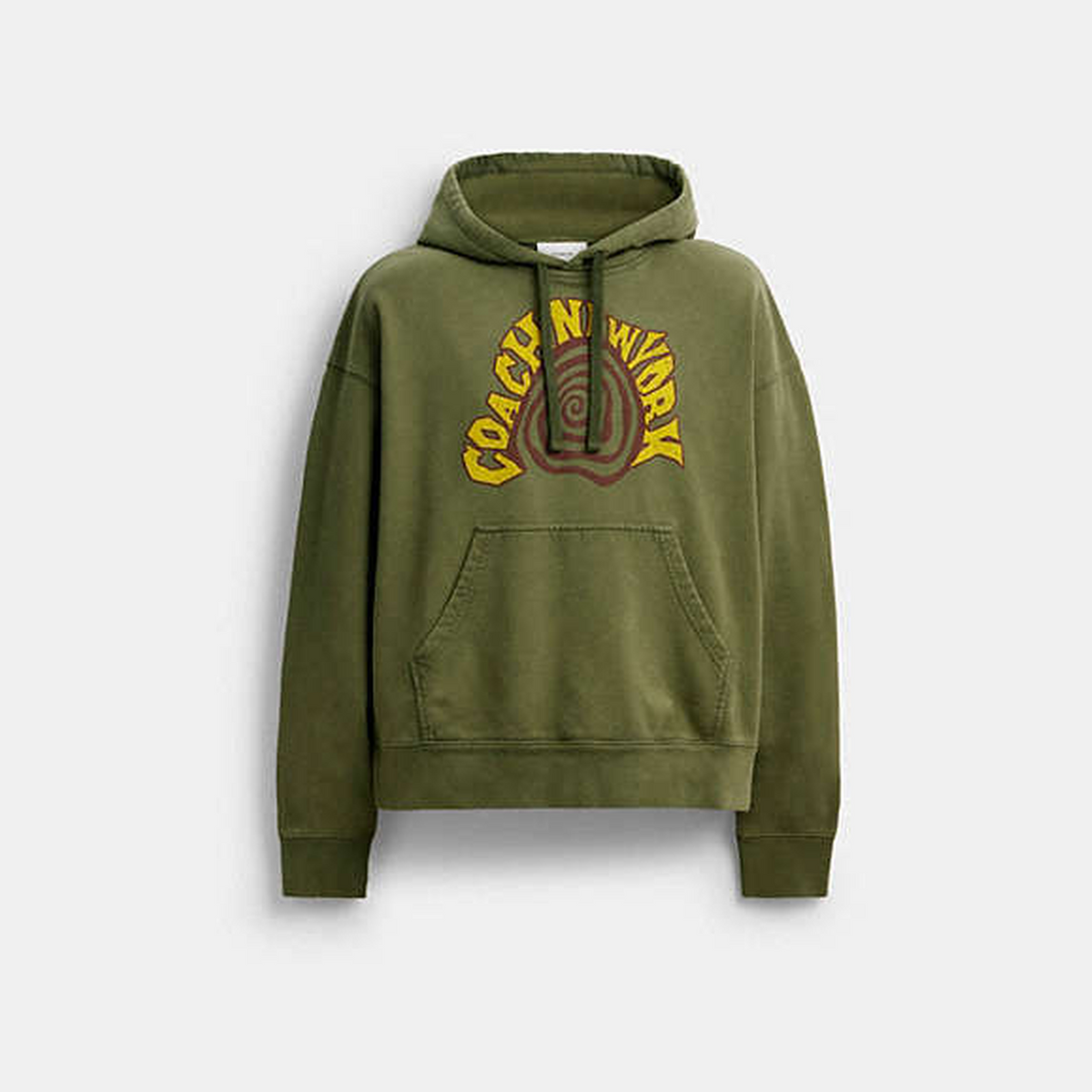 Garment Dyed Spiral Hoodie