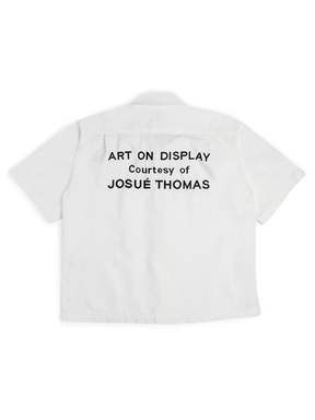 Gallery Dept Stadium Uniform Parker Shirt in White