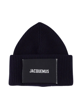 Jacquemus Le Bonnet Beanie in Navy