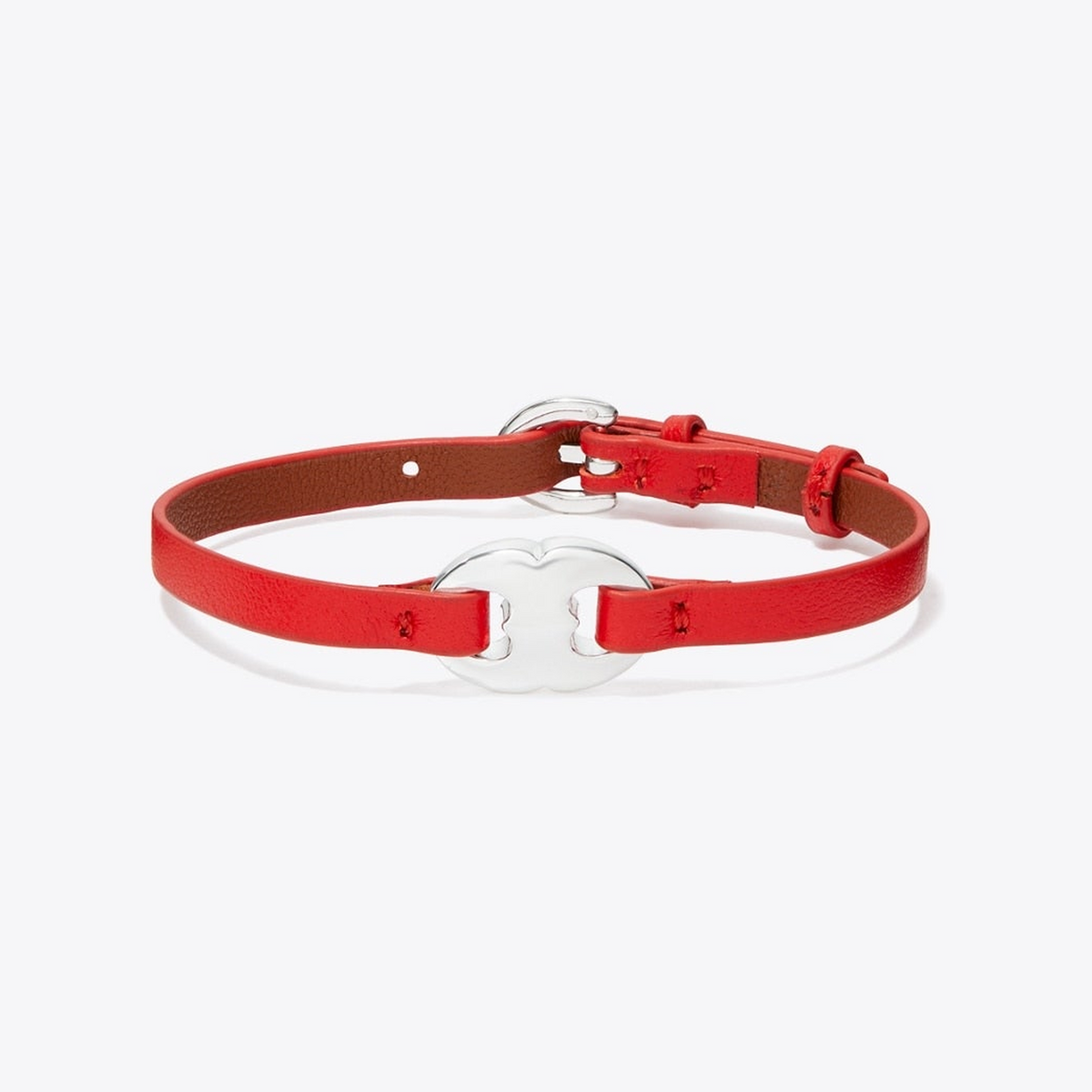 Gemini Link Leather Bracelet