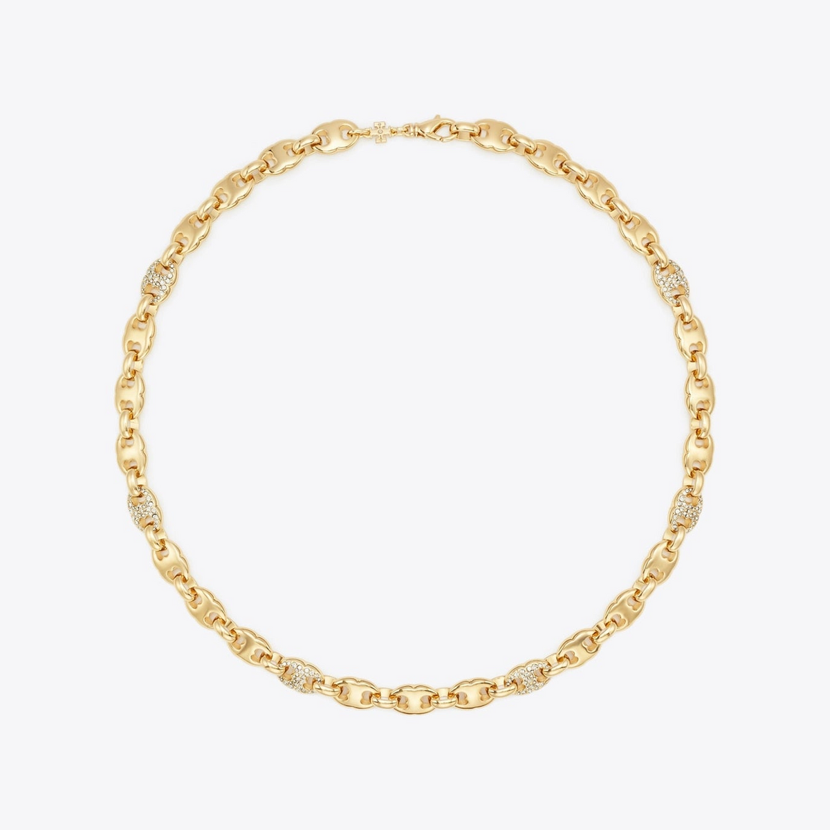 Gemini Link Pavé Necklace