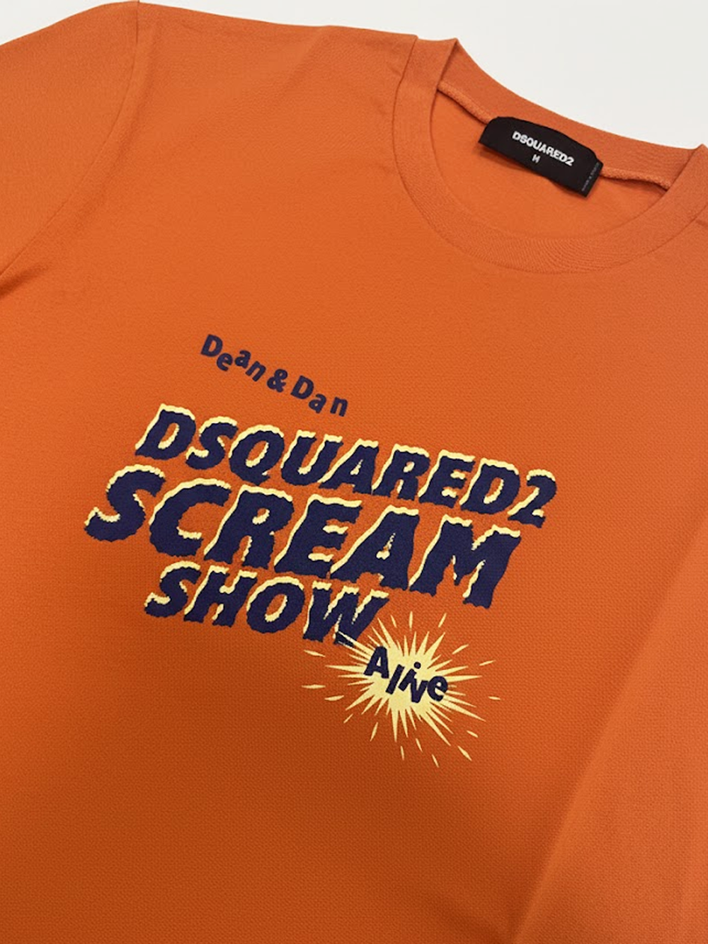 Dsquared2 Scream Show T-Shirt in Orange