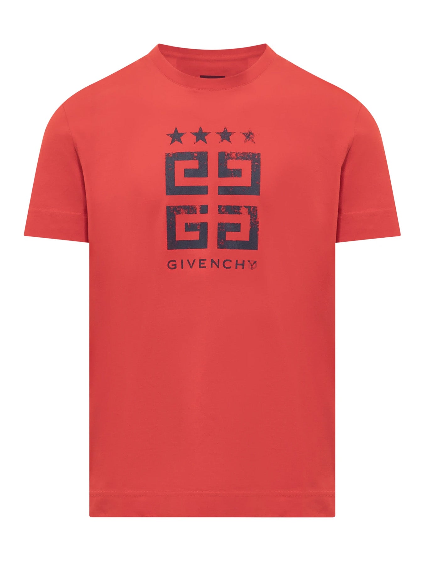 Givenchy 4G Stars Slim Fit T-Shirt in Red