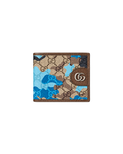 GG bi-fold wallet gg canvas