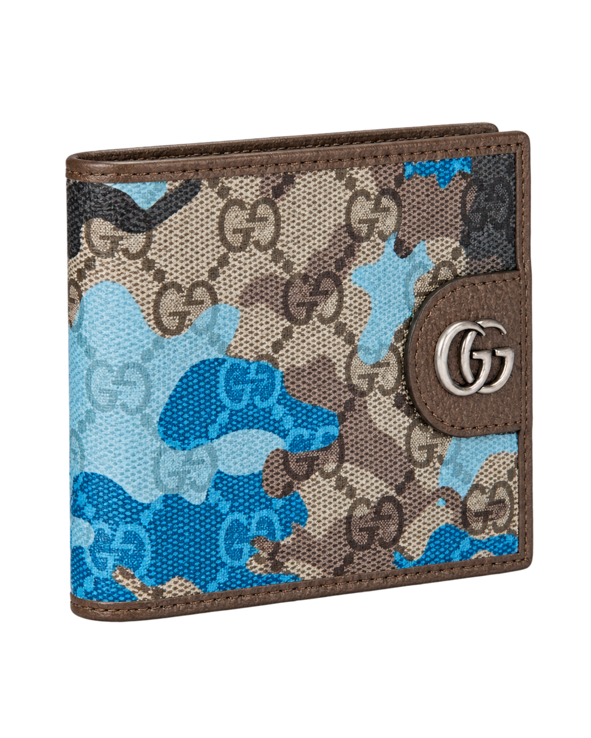 GG bi-fold wallet gg canvas