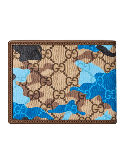 GG bi-fold wallet gg canvas