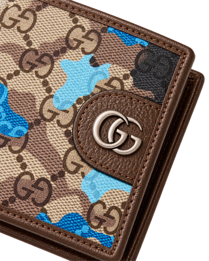 GG bi-fold wallet gg canvas
