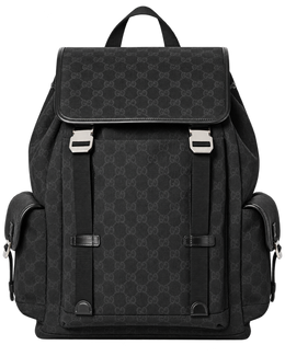 GG Canvas Large Backpack