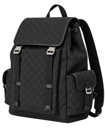 GG Canvas Large Backpack