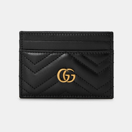 GG Leather Marmont Card Case