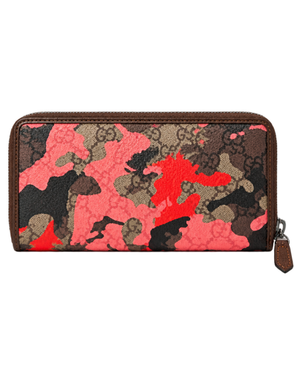 Gg Zip-around Wallet In Multi